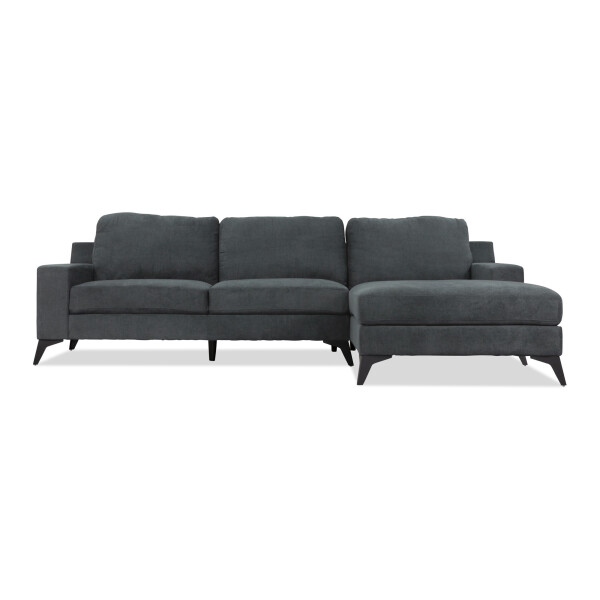 Iris 3 Seater L Shape-Rest Section on LEFT Side when Seated (Midnight Blue)