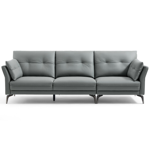 Milore 3.5-Seater Sofa (Dark Grey)