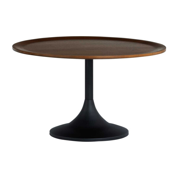 Pablo Round Coffee Table(Walnut Top)