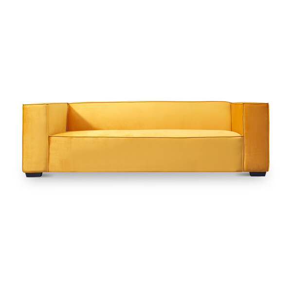 Perci 3-Seater Sofa (Bright Orange)