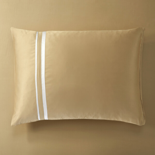 FyneLinen 100% Bamboo 950TC Pillowcase (Golden Sand)