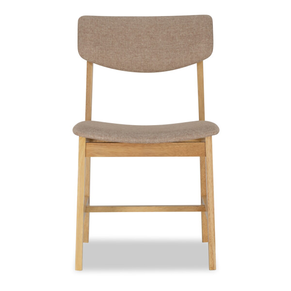 Steenie Dining Chair Natural with Sand Cushion 