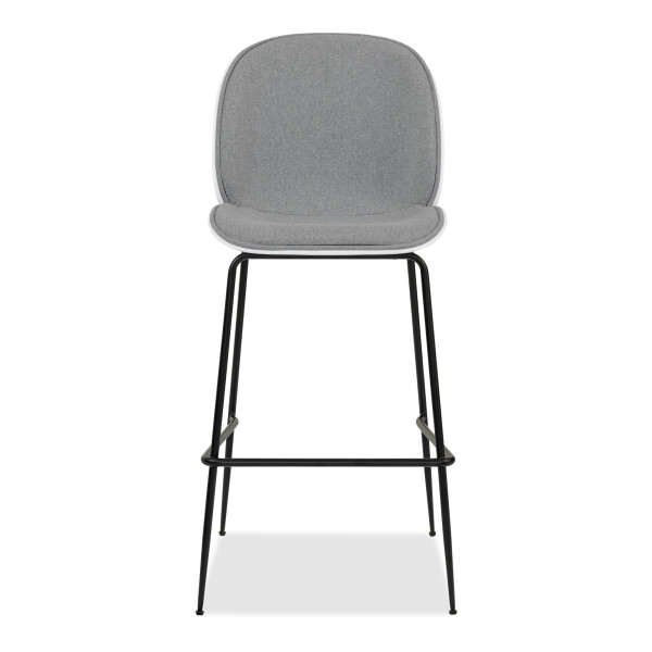 Beetle Bar Chair Replica (Fabric Grey)