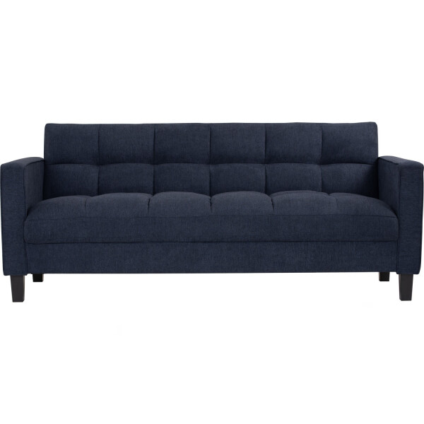 Sienta 3 Seater Sofa (Fabric Deep Blue)
