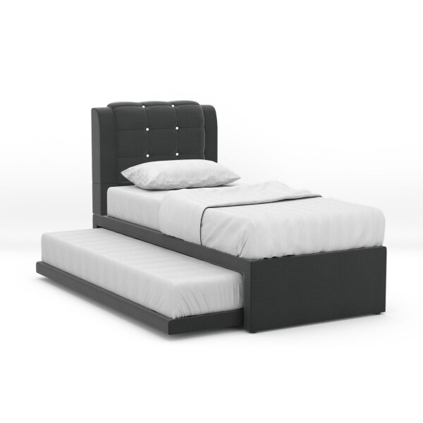 Kintrax 2 In 1 Faux Leather Bed (Single)