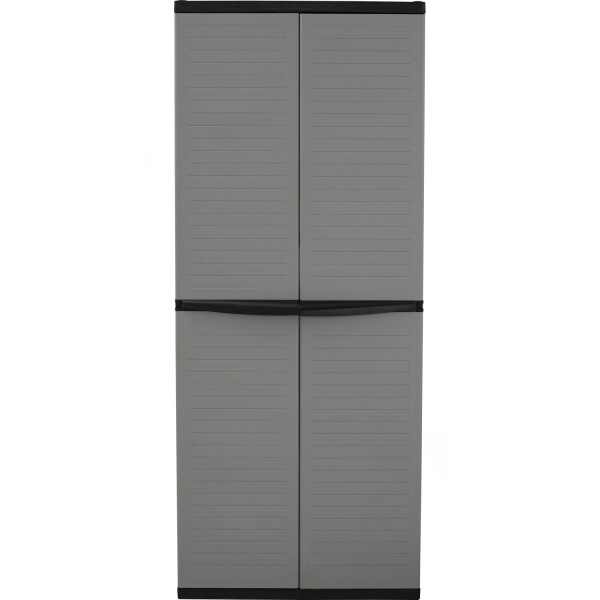 Optimus Large Storage Cabinet Grey/Black