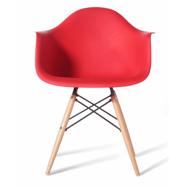 Eames Replica Arm Chair (Red)