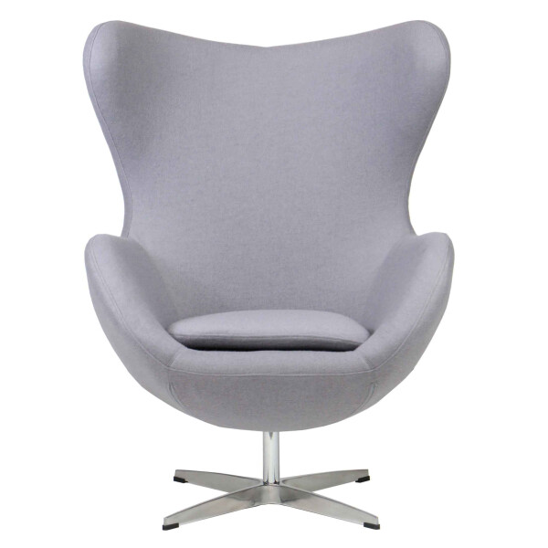 Egg Replica Chair (Light Grey)