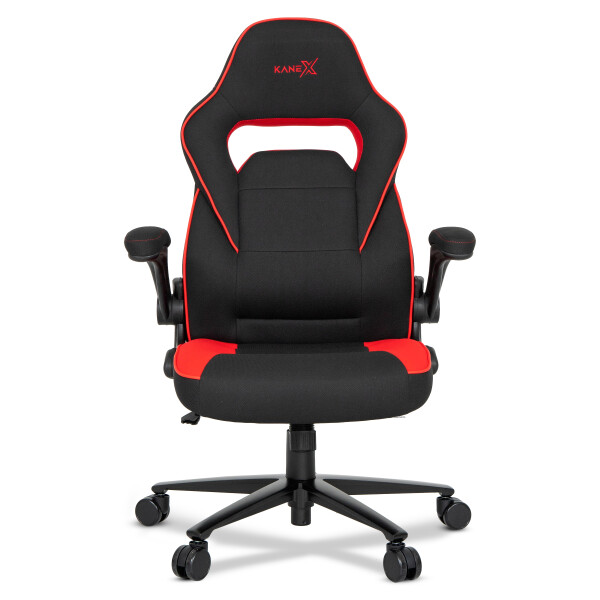 Kane X Professional Gaming Chair - Argus (Red Fabric)