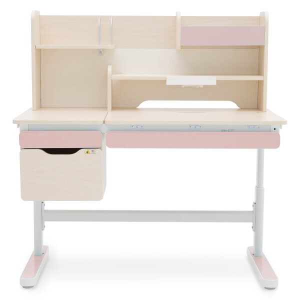 Imelda Adjustable Children's Study Desk (Pink)