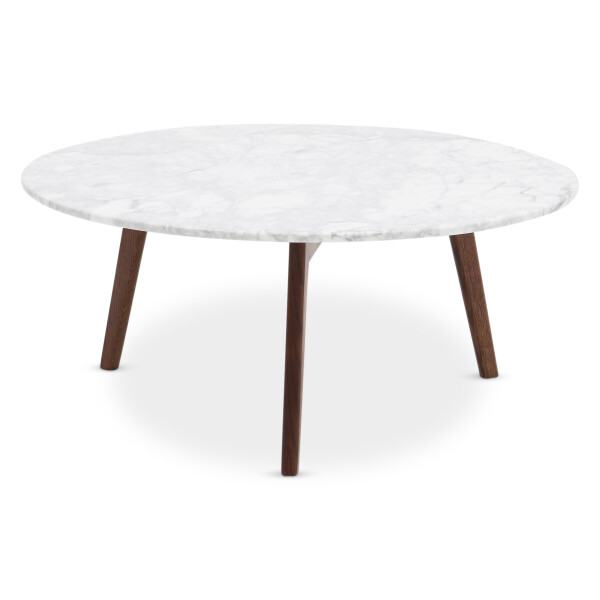 Algot II Coffee Table (Carrara White Marble)