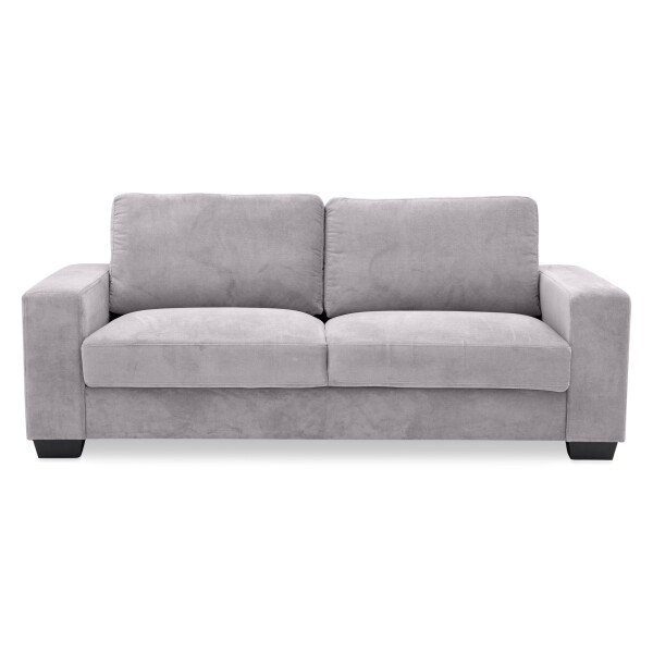 Alexis 3-Seater Sofa (Flat Light Grey)