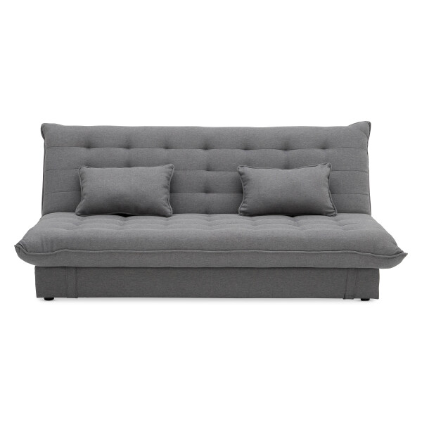Kolby 3 Seater Storage Sofa Bed (Fabric Grey)