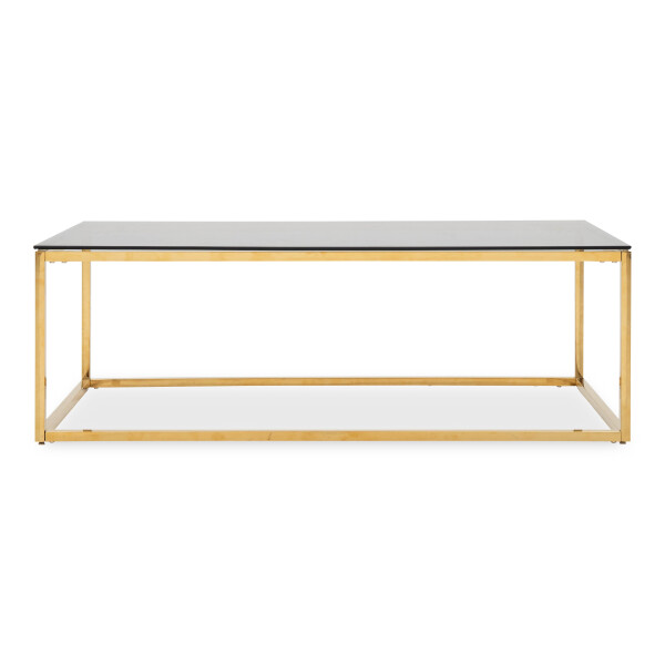 Opal Coffee Table with Gold Legs