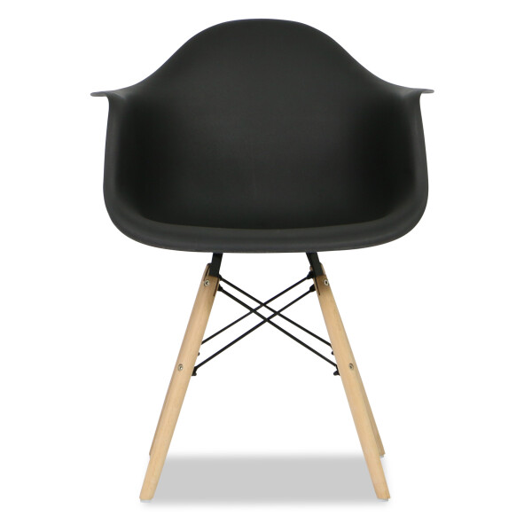 Eames Replica Arm Chair (Black)