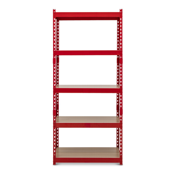 Bardrick Med Open Shelves (Red)