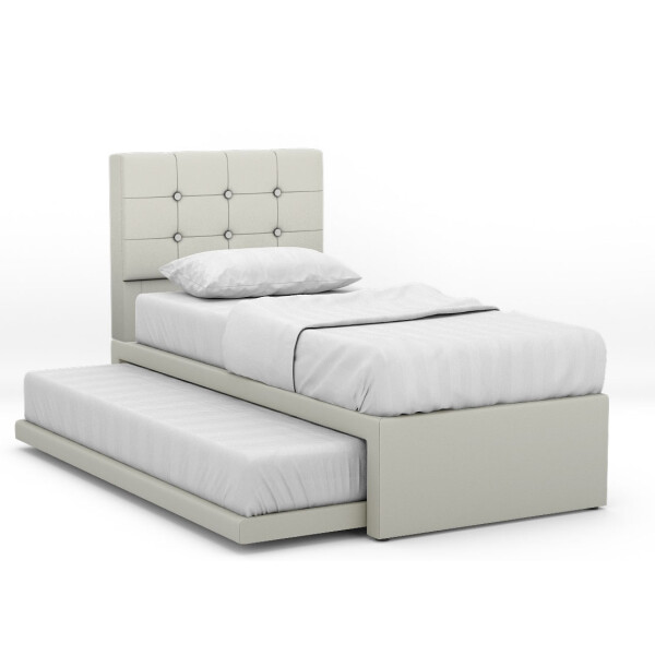 Runin 2 In 1 Faux Leather Bed (Single)