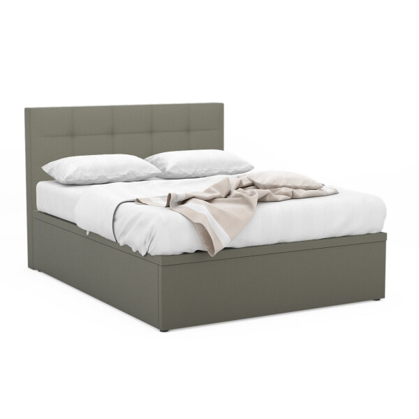 Viala Faux Leather Storage Bed 