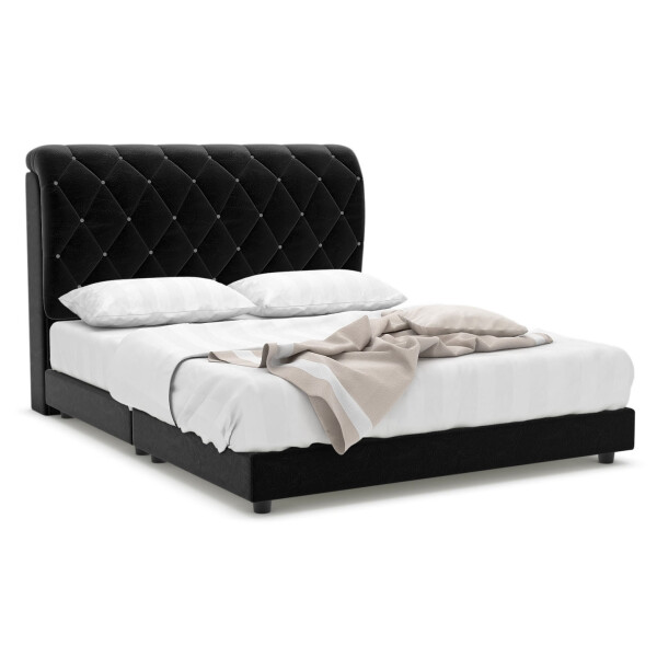 Charm Faux Leather Bed Frame