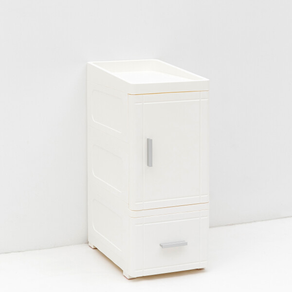 Jasbeer Storage Cabinet (White)