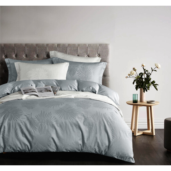 FyneLinen 100% Pima Cotton 900TC Jacquard Bed Set- Palm