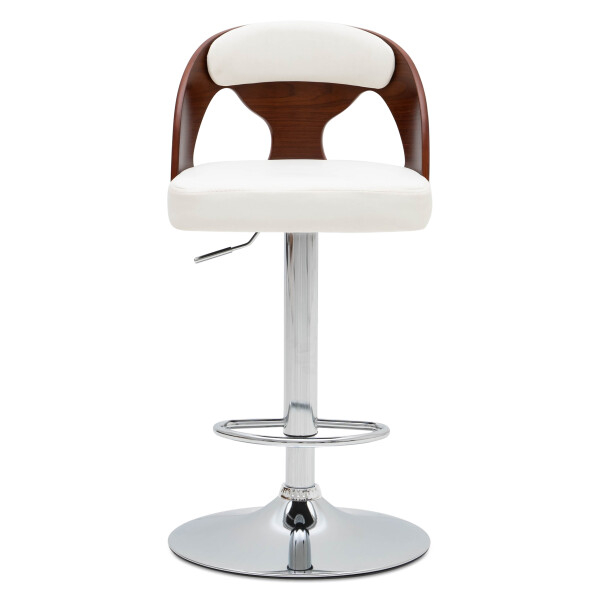 Hayley Bar Stool in White