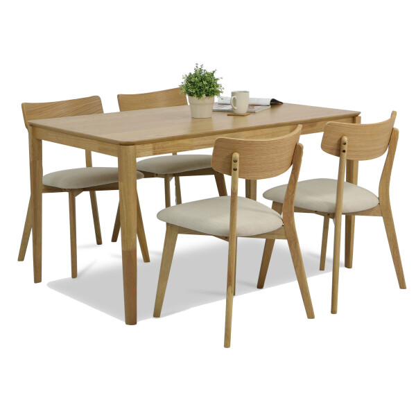 Royce Dining Table Set A (1+4)