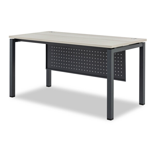 Gaston Straight table L150 (Ash + Dark Grey)