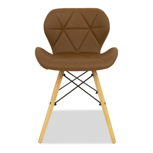 Hideki Replica Designer Chair (Light Brown)
