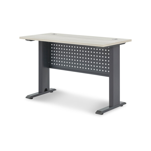 Fuasto Straight table L120 (Ash + Dark Grey)