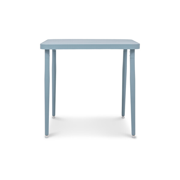 Madie Square Dining Table in Turquoise