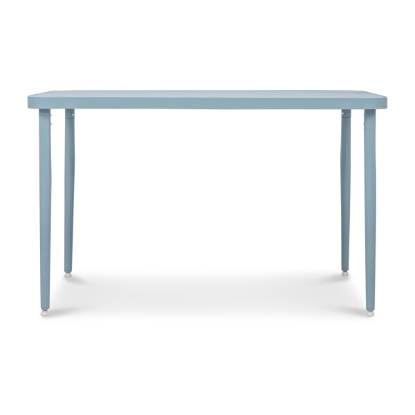 Madie Rectangular Dining Table in Turquoise
