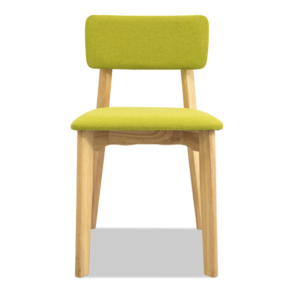 Austin Dining Chair with Green Cushion