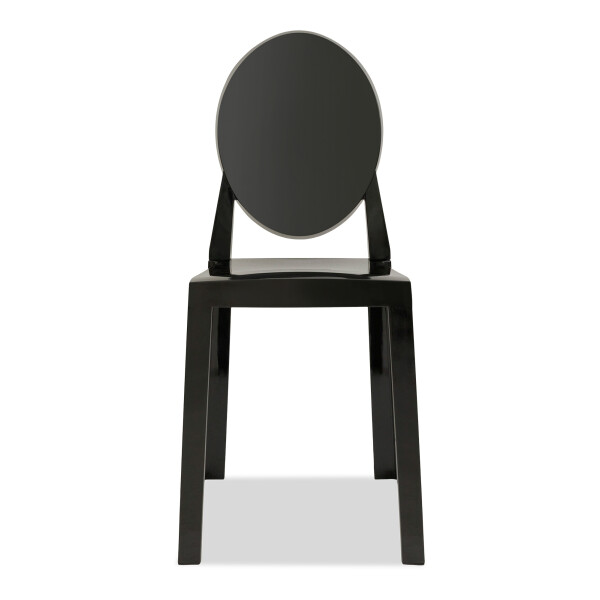 Designer Replica Louis Ghost Chair  (Black)
