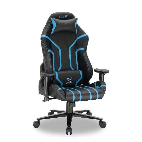 Kane X Professional Gaming Chair - Nemesis (Neon Blue)