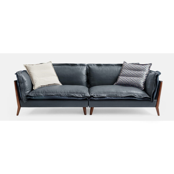 Besnik 4 Seater Sofa (Dark Grey)