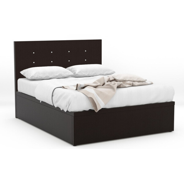 RayLight Faux Leather Storage Bed 