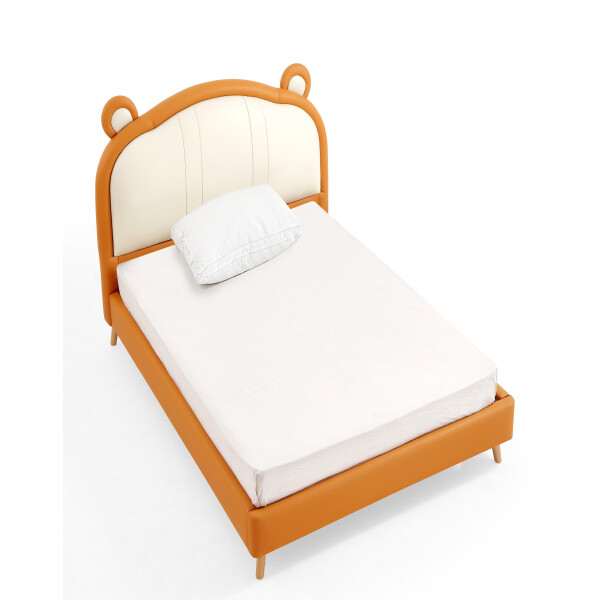 Gregor Kids Bed Frame (Orange, UK Small Double Tall)
