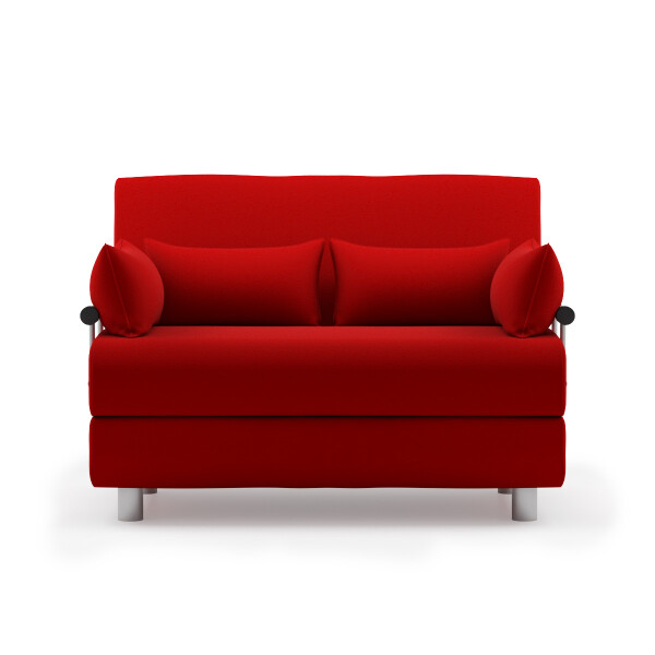 Rolly Sofa Bed (Fabric Red)