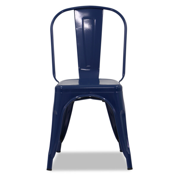 Retro Metal Chair (Blue)