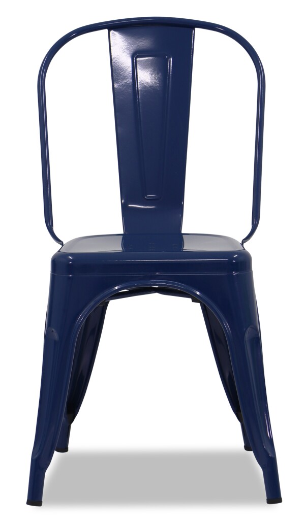 Retro Metal Chair (Blue)