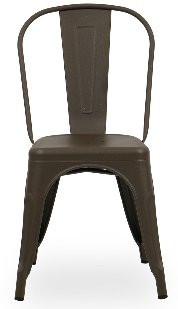 Retro Metal Chair (Shinny Brown)