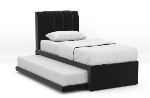 Medtax 2 In 1 Faux Leather Bed (Single)