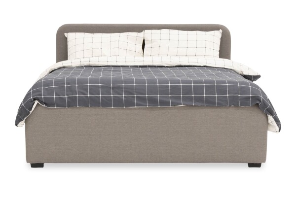 Ashford Fabric Queen Storage Bed (Grey)