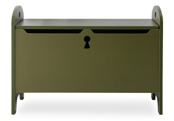 Pipan Storage Bench (Olive Green)