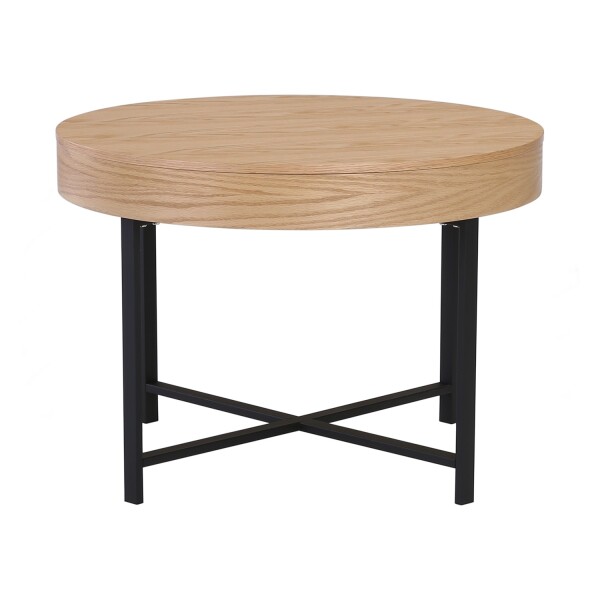 Wolcott Storage Coffee Table(Oak)