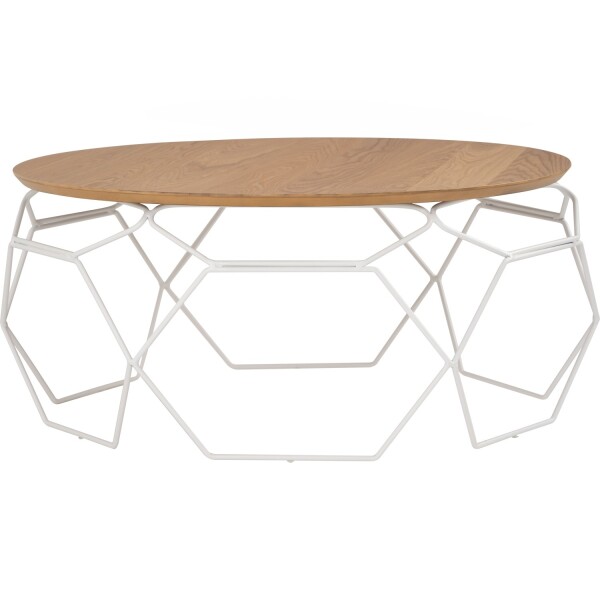 Nano Round Coffee Table(Natural Top)