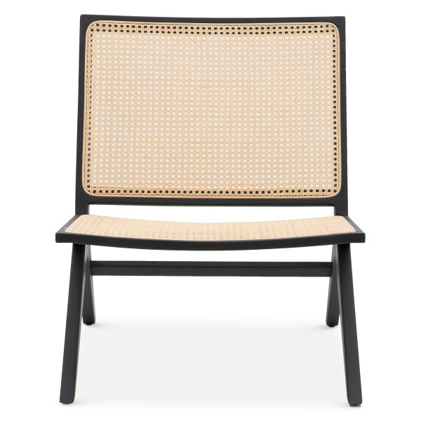 Carole Lounge Chair (Ash Black)