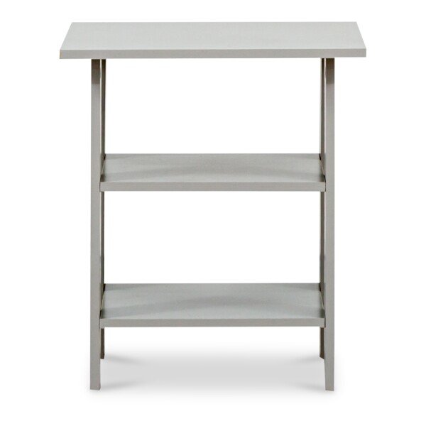 Liam Side Table in Light Grey