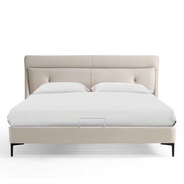 Lauraine Upholstered Bed Frame (Taupe, UK King)